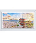 Cool Gray Plastic Jigsaw Puzzle Frame (800pcs)
